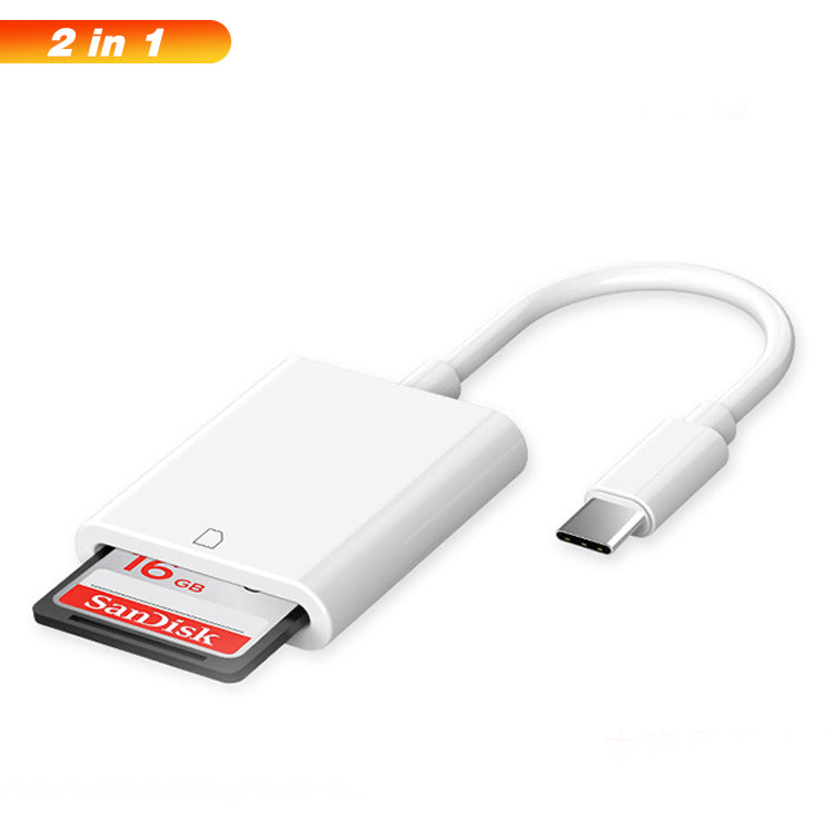 EDWIN otg sd tf Read the pictures 2 in 1 hub adapter card readers for macbook Mobile phone camera