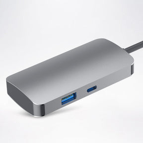 EDWIN USB3.0*4+PD charge high speed port usb hub 3.0 4 ports 5 in 1 type c hub