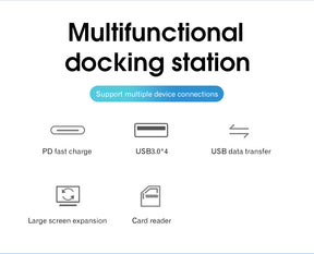 EDWIN hdtv 4K usb type c to tf sd card reader 8 in 1 pd87w fast charging