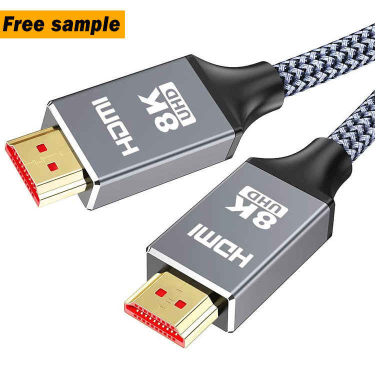 EDWIN 3d gold plated 8K 60HZ 5m red coated high speed hdmi cable 2.1
