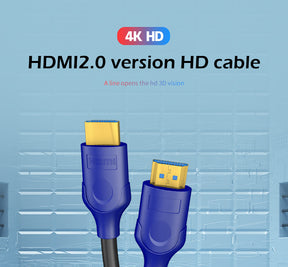 EDWIN gold-plated 1m 1.5m 4k 2.0 hdmi blue hd data cable