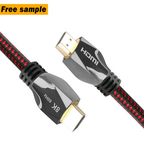 EDWIN high speed 48gbps gold 8k 60HZ hdmi cable version 2.1