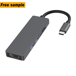 EDWIN fast charger type c port usb-c 5 in 1 splitter usb hub 3.0 5 ports