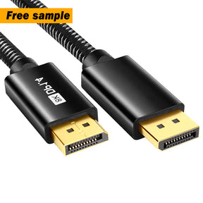 EDWIN male to hdtv 1.4 8k displayport 48 gbps 120HZ dp cable