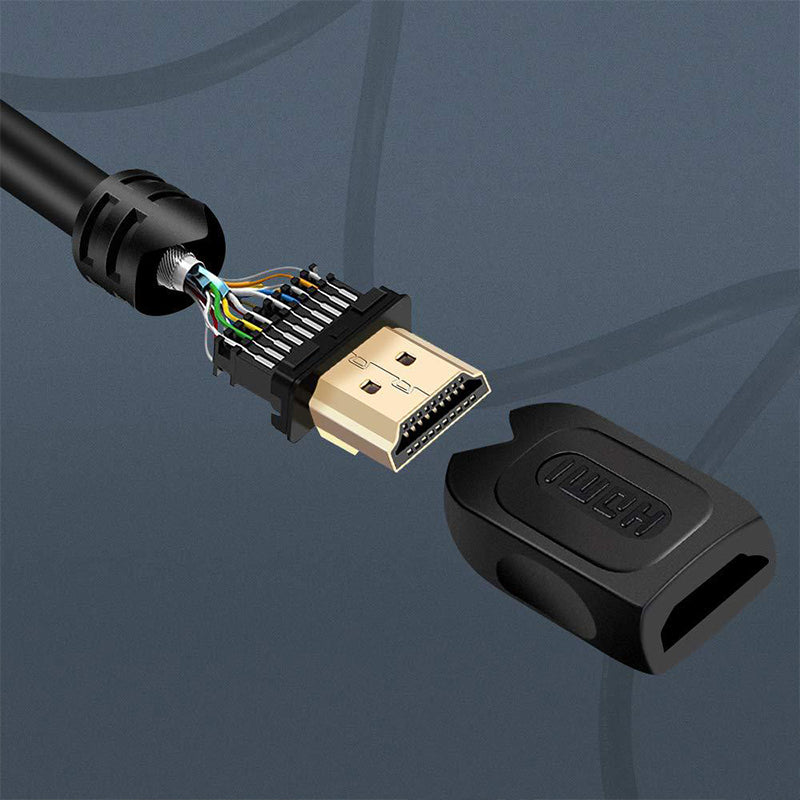 EDWIN gold plated data converter 18Gbps ultra 4k 2.0 1m hdmi cable for computer