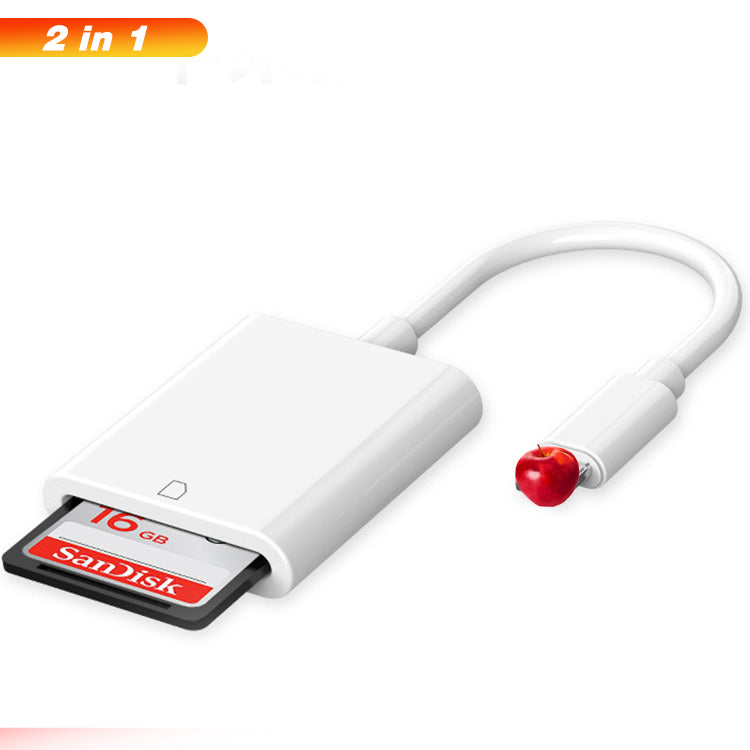 EDWIN otg sd tf Read the pictures 2 in 1 hub adapter card readers for macbook Mobile phone camera