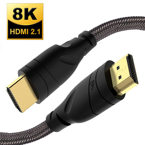 EDWIN 1.5m high speed support dynamic hdr tdr male 48gbps 8k ultra hdmi cable 2.1