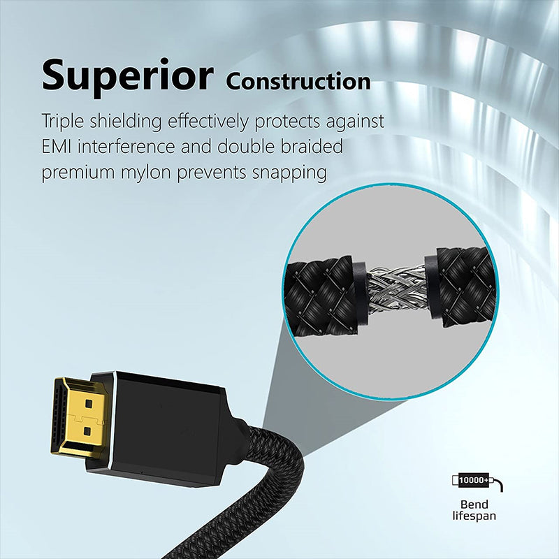 EDWIN 60Hz rohs high speed to av converter 8K hdmi cable 2.1