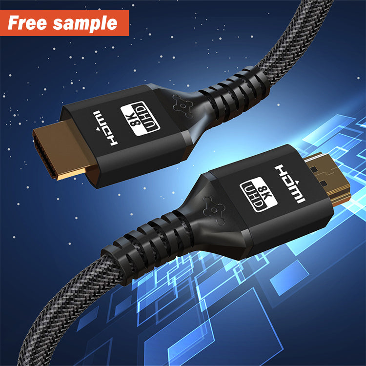 EDWIN 3d gold plated 8K 60HZ 48Gbps uhd kabel 1m 1.5m hdmi 2.1 cable