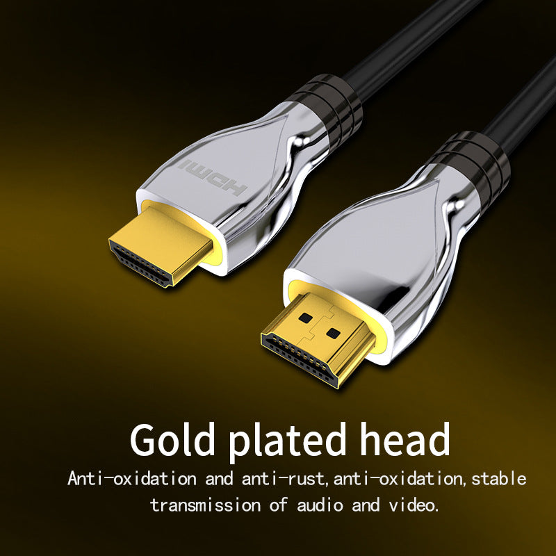 EDWIN zinc alloy support hdtv male to male 1m high speed 4k 2.0 hdmi cable