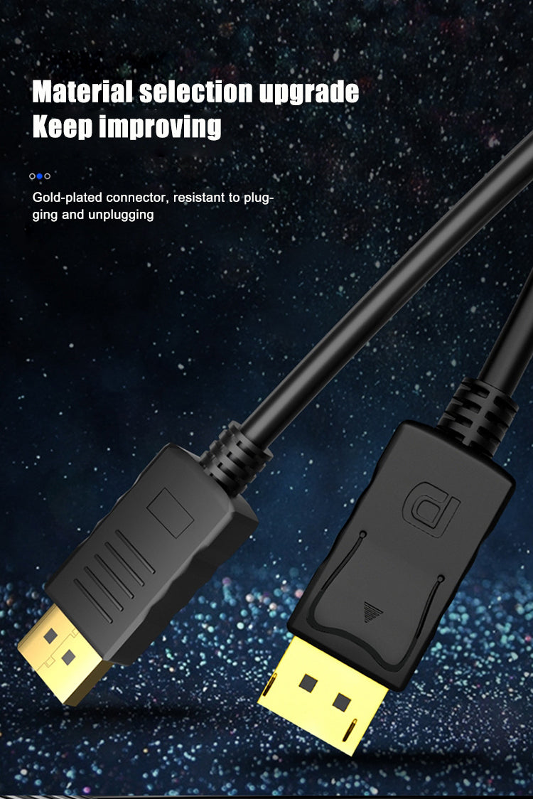 EDWIN displayport 32Gpbs 120HZ 2m 3m 1.8m male 4k 1.2 dp cable