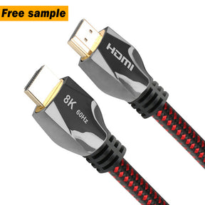 EDWIN high speed 48gbps gold 8k 60HZ hdmi cable version 2.1
