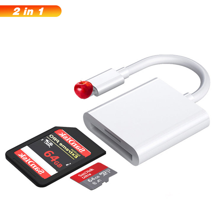 EDWIN otg sd tf Read the pictures 2 in 1 hub adapter card readers for macbook Mobile phone camera