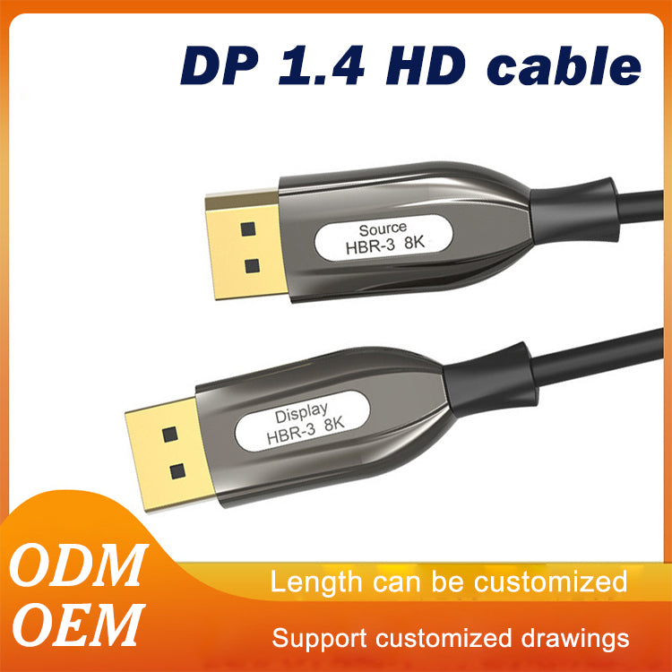 EDWIN displayport 1.4 32Gpbs 120HZ 2m 3m 10m male 8k dp cable