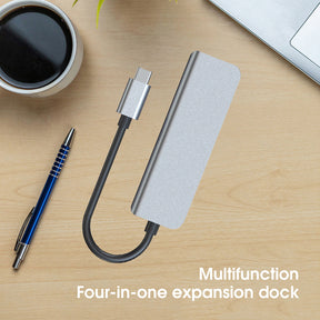 EDWIN USB expansion suitable for Huawei computer ipad type c hub 4 in 1