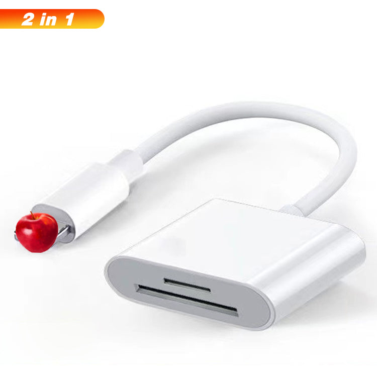 EDWIN otg sd tf Read the pictures 2 in 1 hub adapter card readers for macbook Mobile phone camera
