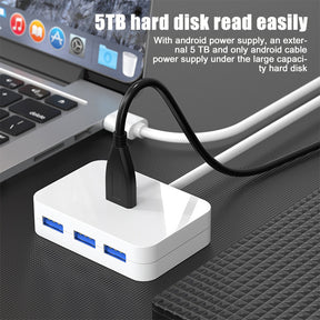 EDWIN hdmi with usb 2.0 compatible docking station 4 in 1 hub type c pd for macbook pro ipad