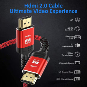 EDWIN Ultra HD HDMI cable 4k 2.0