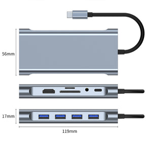 EDWIN 3.0 hub suitable for Huawei Apple type-c 11-in-1 docking station