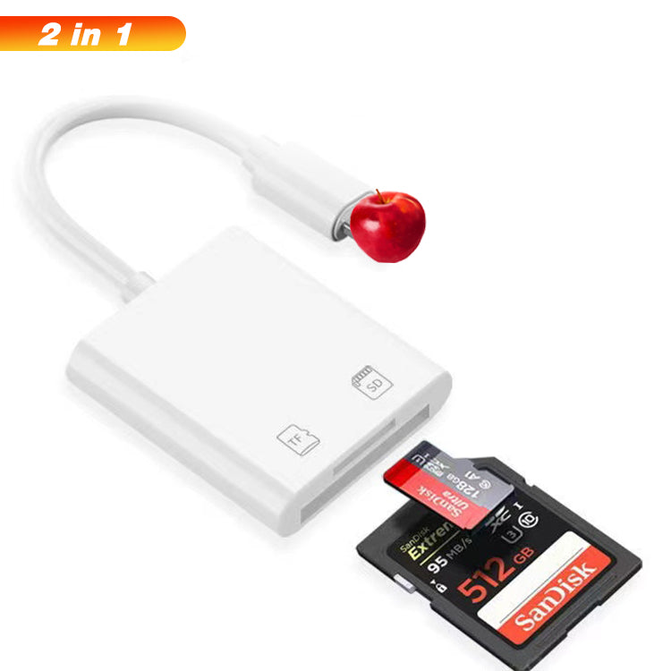 EDWIN otg sd tf Read the pictures 2 in 1 hub adapter card readers for macbook Mobile phone camera