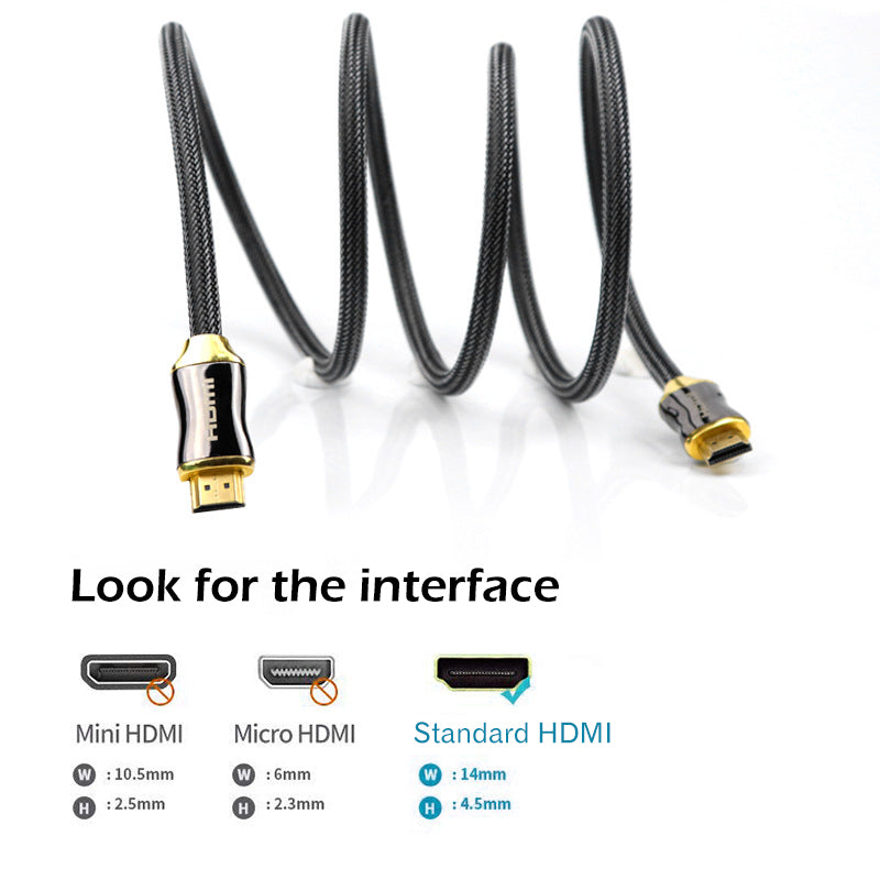 EDWIN zinc alloy hd video 18Gbps 2.0 4k hdmi cable for computer TV