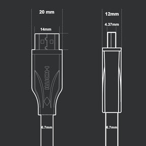 EDWIN 4k 60Hz 18Gbps 2.0 hdmi cable support dynamic HDR TDR